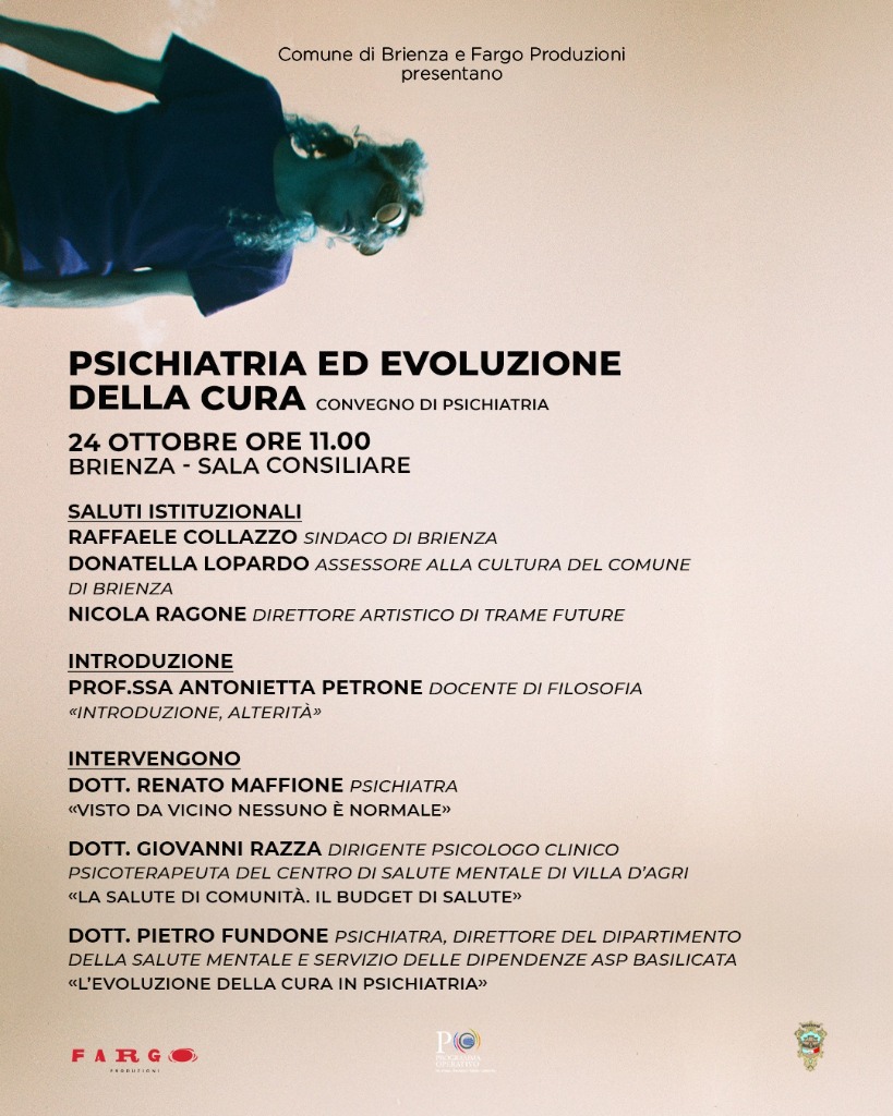 Psichiatria ed evoluzione della cura – Convegno a Brienza