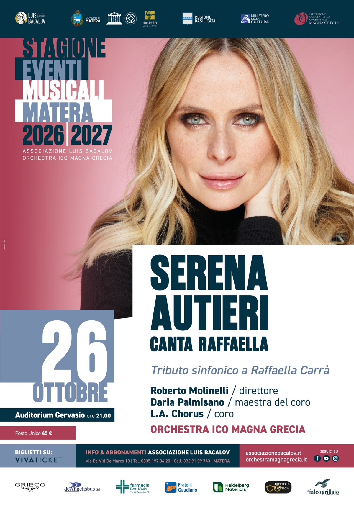 SERENA AUTIERI CANTA RAFFAELLA